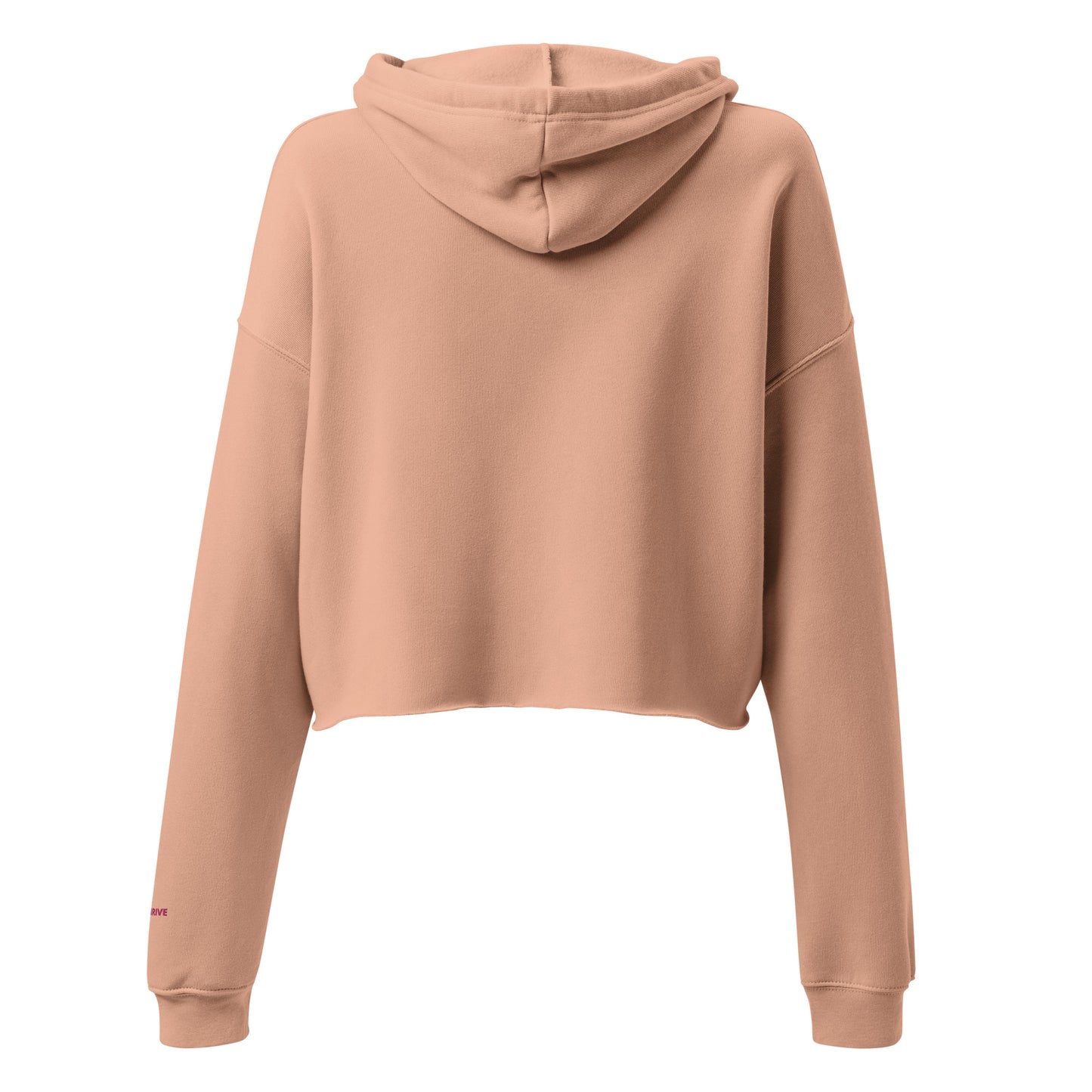 B. SMELL THE FLOWERS Crop Hoodie